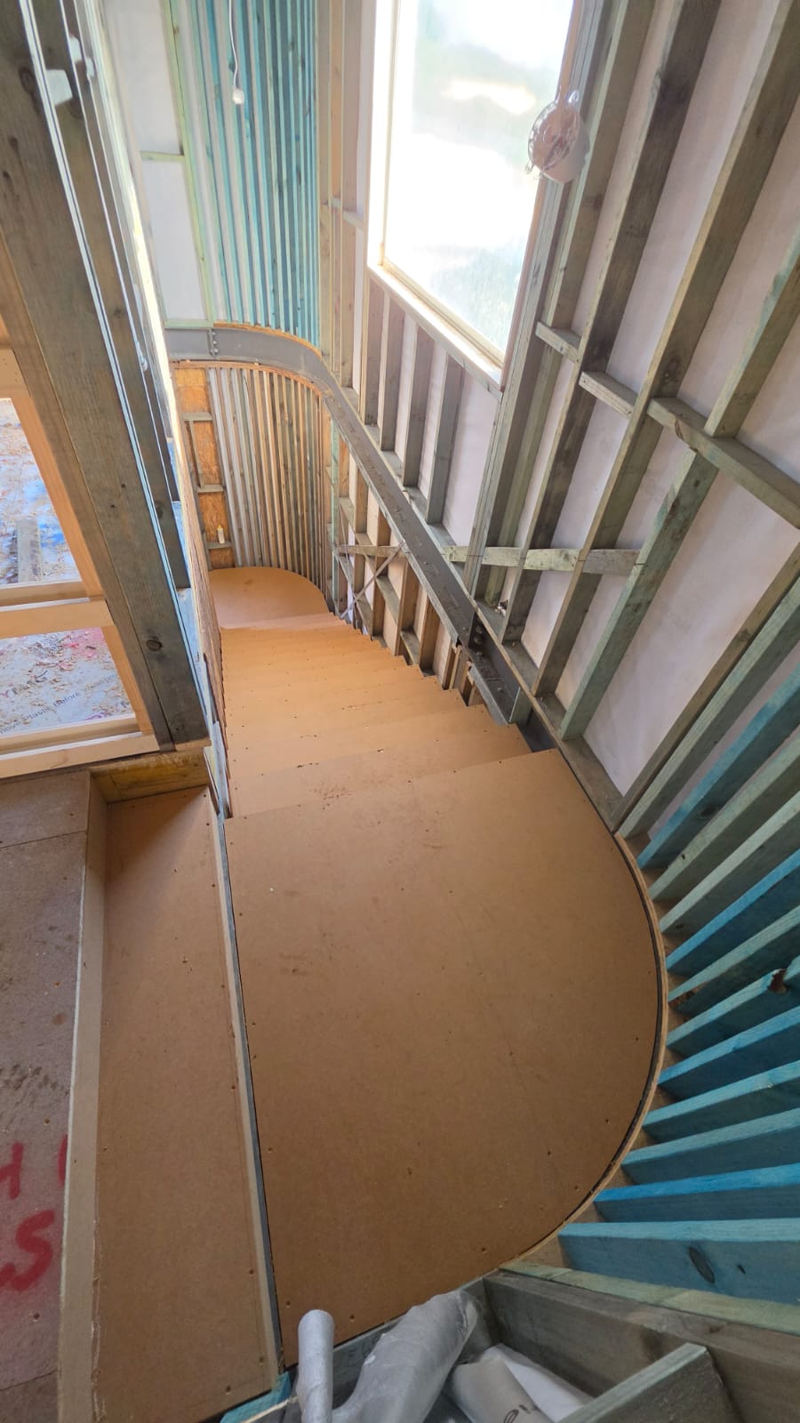 Blue Bay Townhouse Staircase Construction — image 2