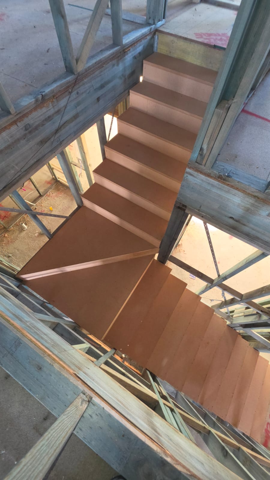 Blue Bay Townhouse Staircase Construction — image 1